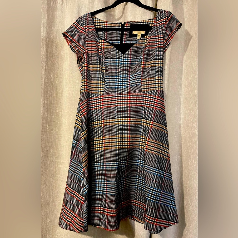 Anthropologie Moulinette Soeurs Finley Plaid Dress